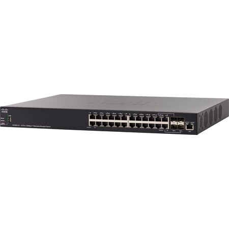 Cisco 24-Port 10GBase-T Stackable, SX350X24K9NA SX350X-24-K9-NA